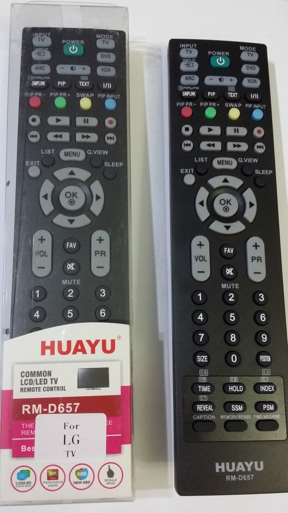 LG tv remote control